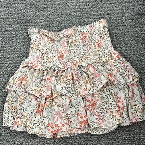 West of Melrose small floral skirt